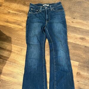 Levi Strauss high waist flare jeans. Size 27